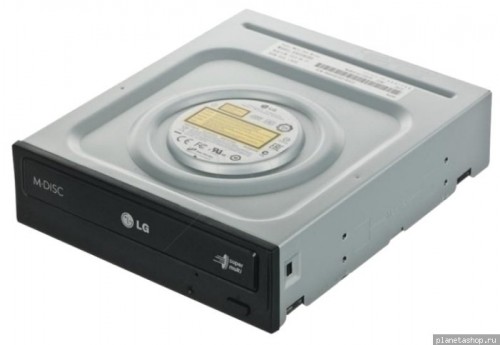 Привод DVD+RW SATA - LG GH24NSC0 черный [DVD+/-RW CD] Описание пока не заполнено
