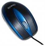 Мышь оптическая Dialog MOP-12BU проводная USB синий;черный