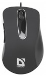 Мышь оптическая Defender Datum MM-070 проводная USB черный 52070