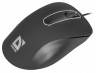 Мышь оптическая Defender Datum MM-070 проводная USB черный 52070 - 