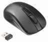 Мышь оптическая Oklick 445MW беспроводная USB черный TM-1000 BLACK - 