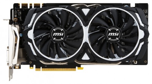 Видеокарта MSI GeForce GTX 1070 8Gb 1556 МГц PCI-E 3.0 RET GTX1070ARMOR8GOC видеокарта NVIDIA GeForce GTX 10708192 Мб видеопамяти GDDR5частота ядра/памяти: 1607/8108 МГцподдержка режима SLI/CrossFireразъемы DVI, HDMI, DisplayPort x3