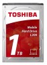 Жесткий диск Toshiba HDD 1Tb 2.5" SATA 5400rpm 8mb HDWJ110EZSTA - 