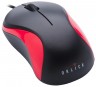 Мышь оптическая Oklick 115S проводная USB красный;черный - 
