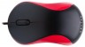 Мышь оптическая Oklick 115S проводная USB красный;черный - 