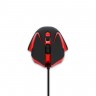Мышь оптическая JET.A COMFORT OM-U57 проводная USB красный;черный - 