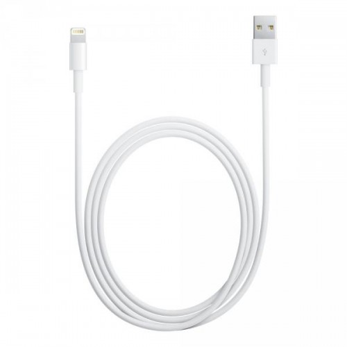 Кабель интерфейсный Apple USB2 AM - Lightning M 1m белый MD818ZM/A 
