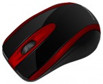 Мышь оптическая Crown CMM-014 проводная USB красный;черный CM000000293