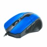 Мышь оптическая CBR CM 301 Blue проводная USB синий - 