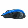 Мышь оптическая CBR CM 301 Blue проводная USB синий - 
