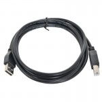 Кабель интерфейсный Gembird USB2 AM - BM 1.8m черный Pro феррит фильтр CCF-USB2-AMBM-6