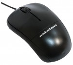 Мышь  оптическая  Nakatomi   MON-05U B  800 dpi  2 кнопки+1 колесо-кнопка  USB чёрная