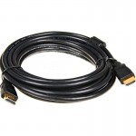 Кабель аудио-видео 5bites HDMI 19M - 19M 3D v1.4b 5m GOLD APC-014-050