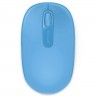 Мышь оптическая Microsoft 1850 Cyan Blue беспроводная USB синий U7Z-00058 - 