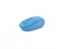 Мышь оптическая Microsoft 1850 Cyan Blue беспроводная USB синий U7Z-00058 - 