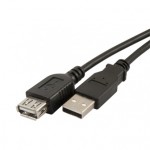 Удлинитель интерфейсный Alencom USB2 AM - AF 1.5m [AC- 052]