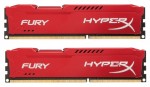 Память для компьютера Kingston DDR3 DIMM 2x4Gb PC12800 1600 МГц Комплект HX316C10FBK2/8