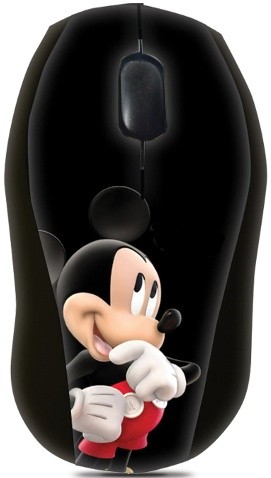 Мышь оптическая Cirkuit Planet Disney проводная USB черный DSY-TP-3004 
