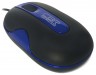 Мышь оптическая CBR CM-200 проводная USB синий CM 200 Blue - 