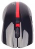 Мышь оптическая JET.A OM-U40G беспроводная USB красный;черный OM-U40G RED - 