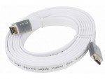 Кабель аудио-видео Aopen HDMI 19M - 19M v1.4 3m белый ACG545A_W-3M