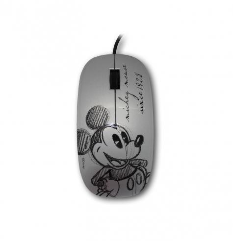 Мышь оптическая Cirkuit Planet Disney проводная USB серый DSY-TP-3002 