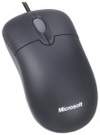 Мышь оптическая Microsoft Basic проводная USB черный 4YH-00007