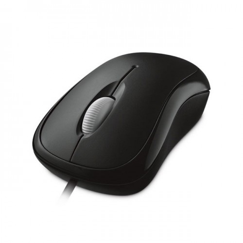 Мышь оптическая Microsoft BASIC OPTICAL MOUSE проводная USB черный P58-00059 