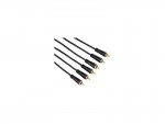 Кабель&lt;&gt;Hama&lt;&gt;RCA 3xM - 3xM 3m черный GOLD 00122258