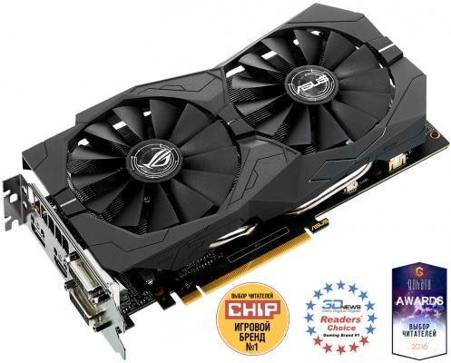 Видеокарта Asus nVidia GeForce GTX 1050 2Gb 1354 МГц PCI-E 3.0 RET STRIX-GTX1050-2G-GAMING 