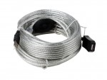 Удлинитель интерфейсный Aopen USB2 AM - AF активный 15m ACU823-15M