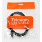 Кабель интерфейсный Telecom USB2 AM - miniM 1.8m TC6911BK-1.8M