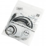 Кабель интерфейсный Cablexpert USB3 CM - microM 1.8m черный CCP-USB2-MBMCM-6