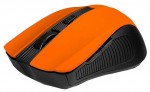 Мышь оптическая Sven RX-345 беспроводная USB оранжевый SV-014179