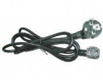 Кабель питания Gembird IEC C13 - Schuko M 1.8m угловой PC-186A-VDE