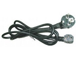 Кабель питания Gembird IEC C13 - Schuko M 1.8m угловой PC-186A-VDE 