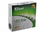 Кабель аудио-видео Aopen HDMI 19M - 19M 3D 20m черный 2 фильтра GOLD ACG511D-20M
