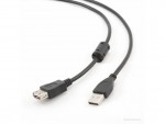 Удлинитель интерфейсный Ningbo USB2 AM - AF 3m белый