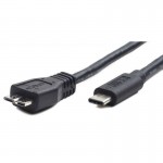 Кабель интерфейсный Cablexpert USB3 CM - microM 1.8m черный CCP-USB3-MBMCM-6