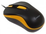 Мышь оптическая SmartBuy 317 проводная USB желтый;черный SBM-317-KY