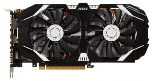 Видеокарта MSI nVidia GeForce GTX 1060 6Gb 1544 МГц PCI-E 3.0 RET GTX 1060 6GT OCV1 видеокарта NVIDIA GeForce GTX 10606144 Мб видеопамяти GDDR5частота ядра/памяти: 1544/8008еМГцразъемы DVI, HDMI, DisplayPortподдержка DirectX 12, OpenGL 4.5работа с 3Ѓмониторами