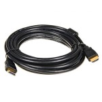 Кабель аудио-видео 5bites HDMI 19M - 19M 2m GOLD феррит APC-014-020