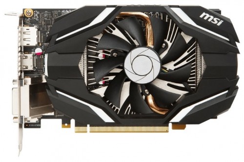 Видеокарта MSI NVIDIA GeForce GTX 1060 3Gb 1544 МГц PCI-E 3.0 RET GTX 1060 3G OC видеокарта NVIDIA GeForce GTX 10603072 Мб видеопамяти GDDR5частота ядра/памяти: 1544/8008еМГцразъемы DVI, HDMI, DisplayPort x3поддержка DirectX 12, OpenGL 4.5работа с 4Ѓмониторами