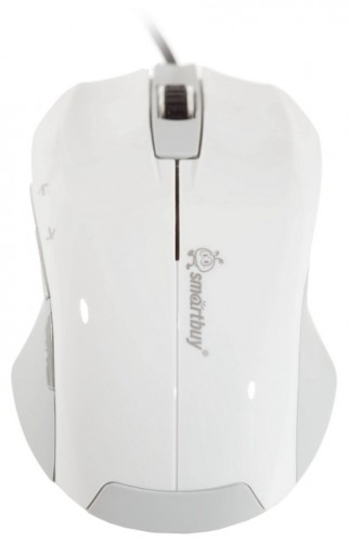 Мышь оптическая SmartBuy 503 проводная USB белый SBM-503-W 