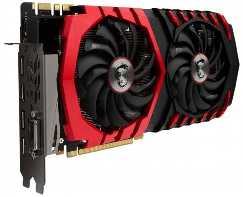 Видеокарта MSI NVIDIA GeForce GTX 1070 8Gb 1607 МГц PCI-E 3.0 RET GTX 1070 GAMING 8G 