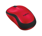 Мышь оптическая Logitech M220 беспроводная USB красный 910-004880