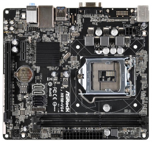 Мат.плата Asrock H81M-VG4 R3.0 s1150 Intel H81 microATX RET 