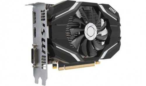Видеокарта MSI NVIDIA GeForce GTX 1050 2Gb 1404 МГц PCI-E 3.0 RET GTX 1050 2G OC 