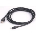 Кабель интерфейсный Vcom USB2 AM - microM 1.8m