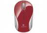 Мышь оптическая Logitech M187 mini беспроводная USB красный 910-002737 - 